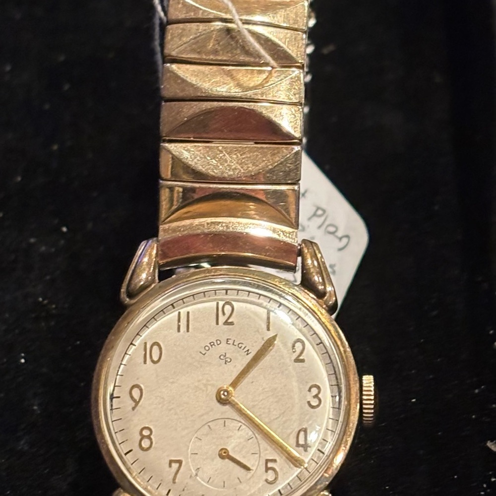 Lord Elgin Watch 4810 Vintage 14K Gold Filled 21 Jewels